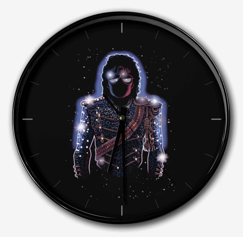 Reloj Negro de Jackson Moonwalk