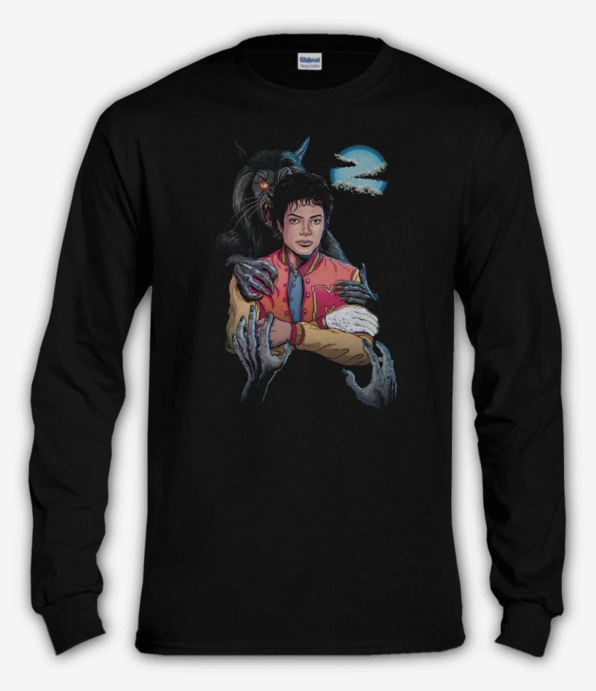 Polera manga larga Jackson Thriller