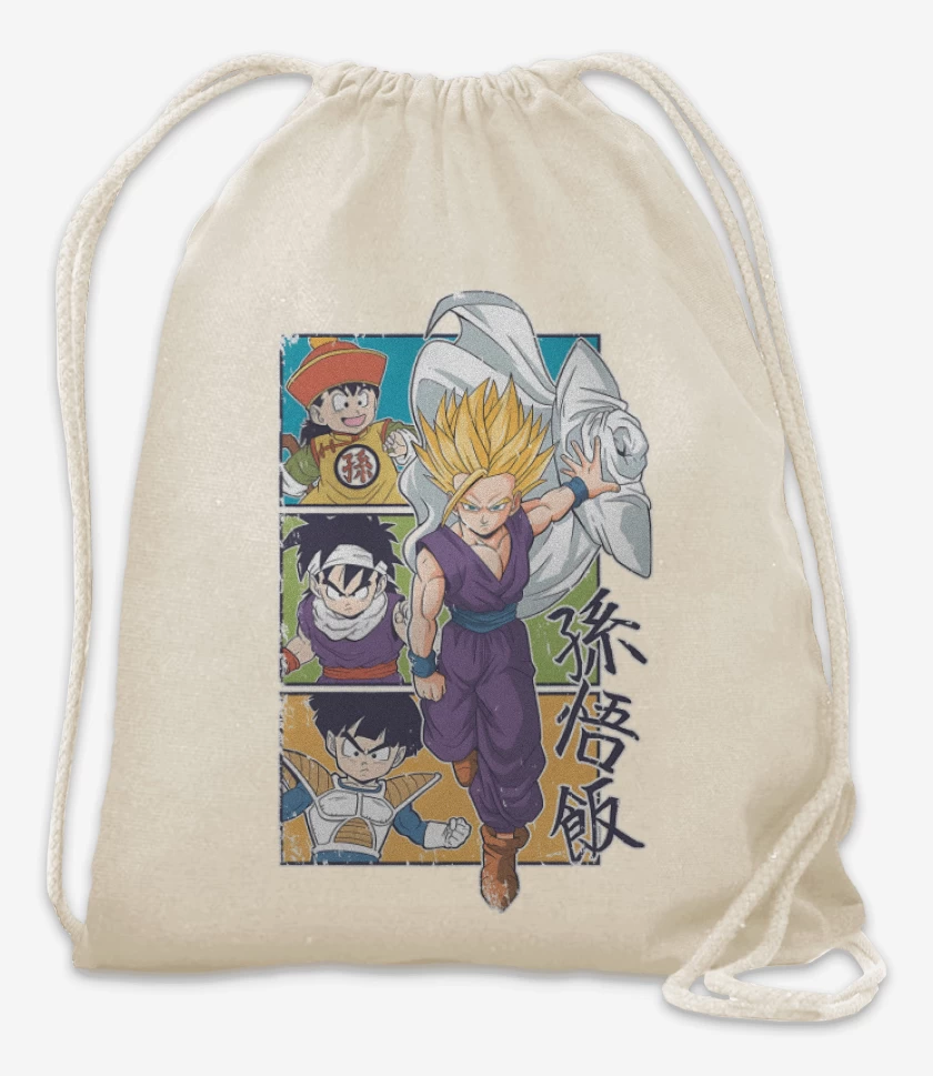 Mochila Blanco de Son Gohan 