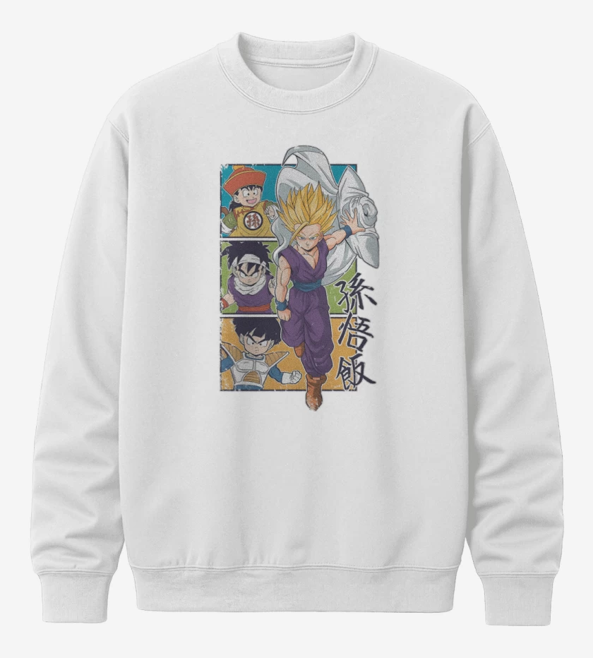 Poleron polo Son Gohan 