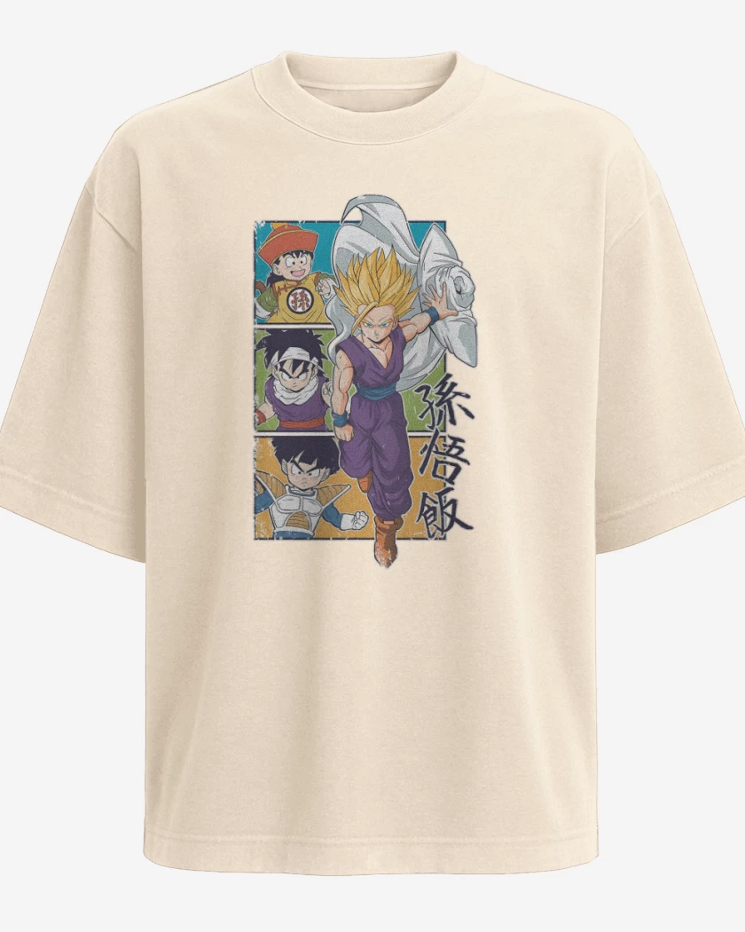 Polera Oversize Son Gohan 