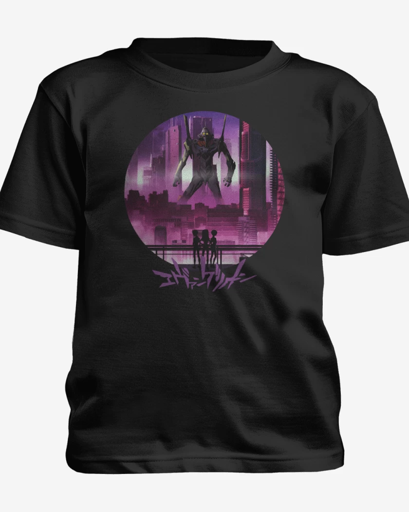 Polera de niño Negro de Unidad 01