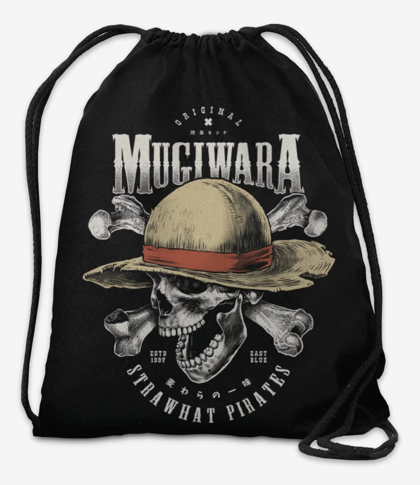 Mochila Negro de Mugiwara