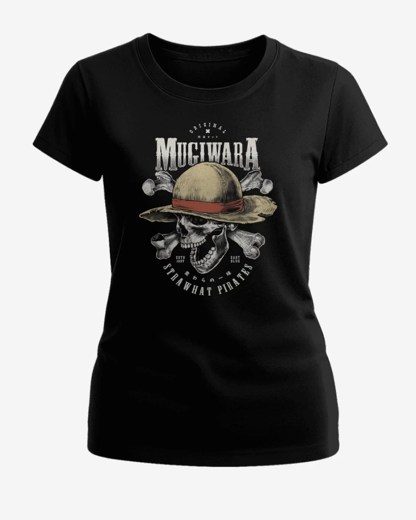Polera de Mujer Negro de Mugiwara