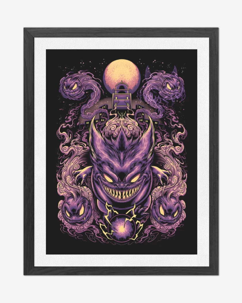 Cuadro decorativo Fantasmas Monstruosos