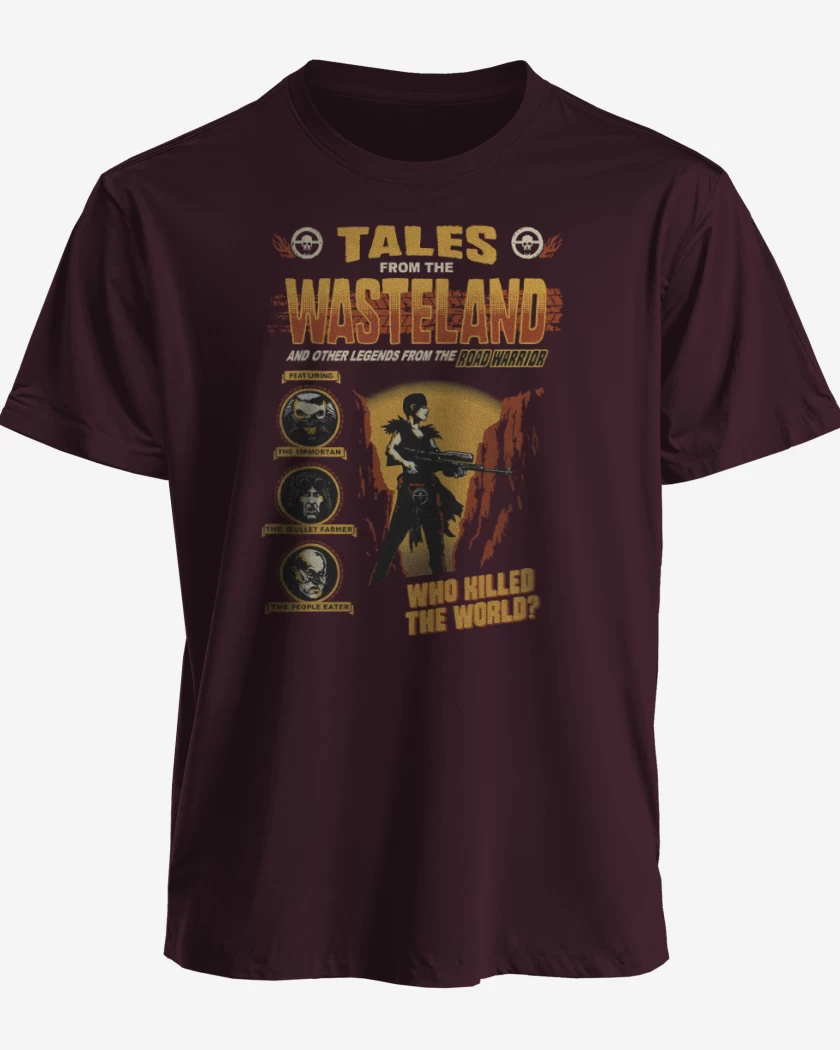 Polera Cuentos del Road Warrior