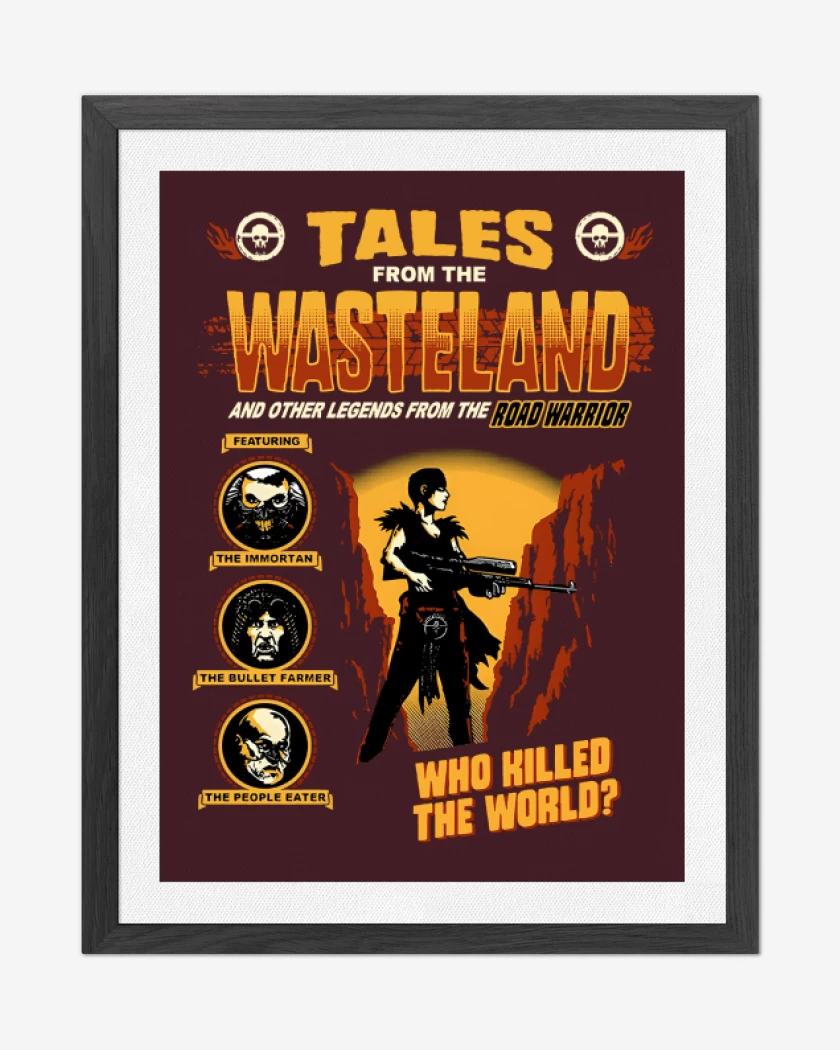 Cuadro decorativo Burdeo de Cuentos del Road Warrior