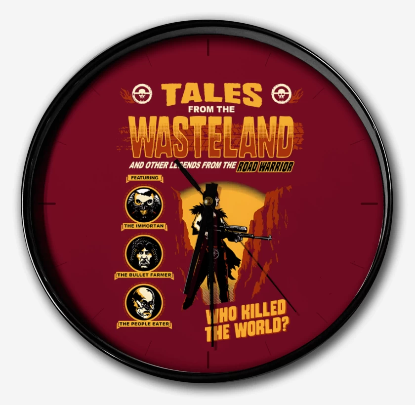 Reloj Burdeo de Cuentos del Road Warrior