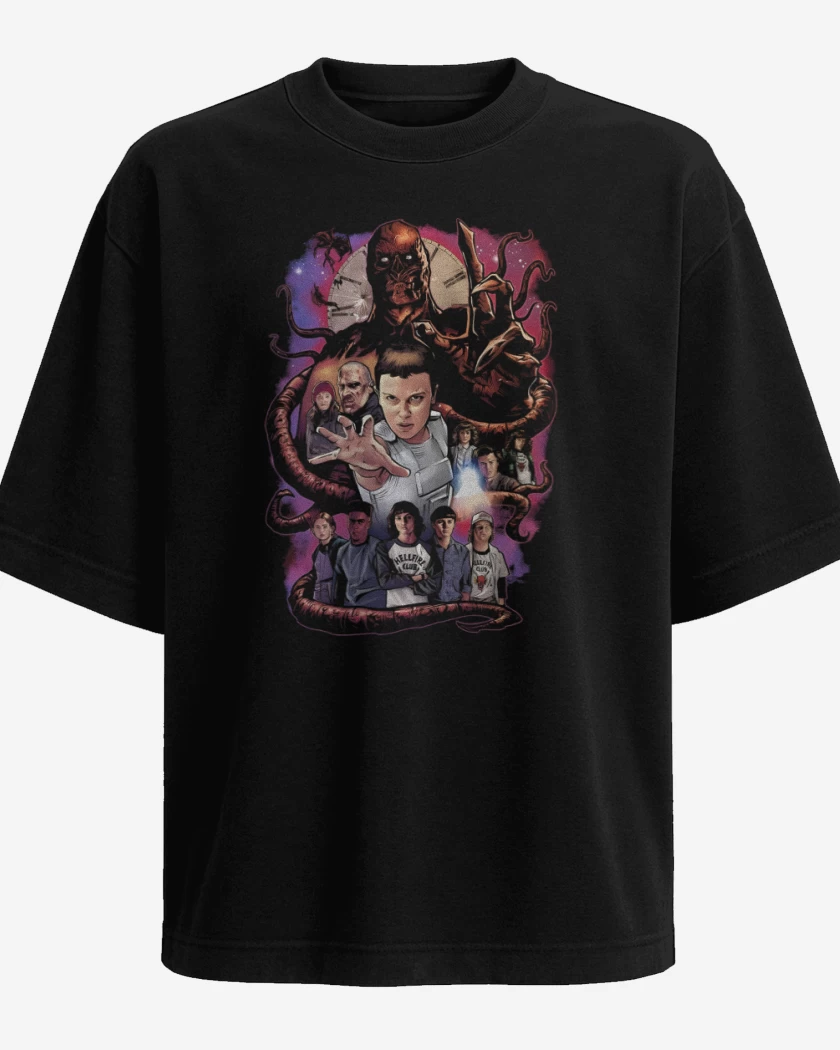 Polera Oversize Hawkins Things