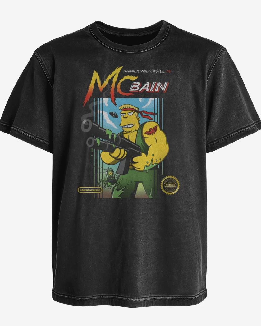 Polera desgastada Mc Contra