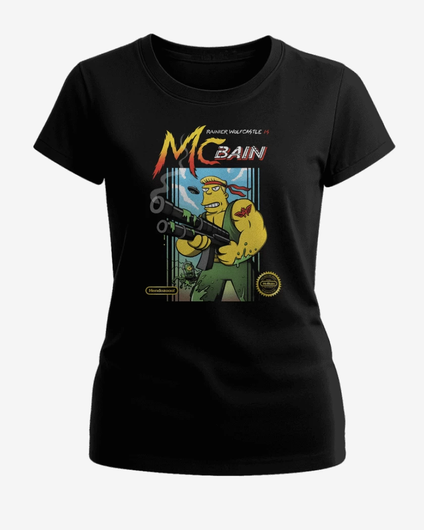 Polera de Mujer Negro de Mc Contra
