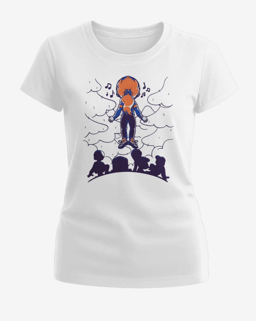 Polera de Mujer Blanco de Make a Deal with God