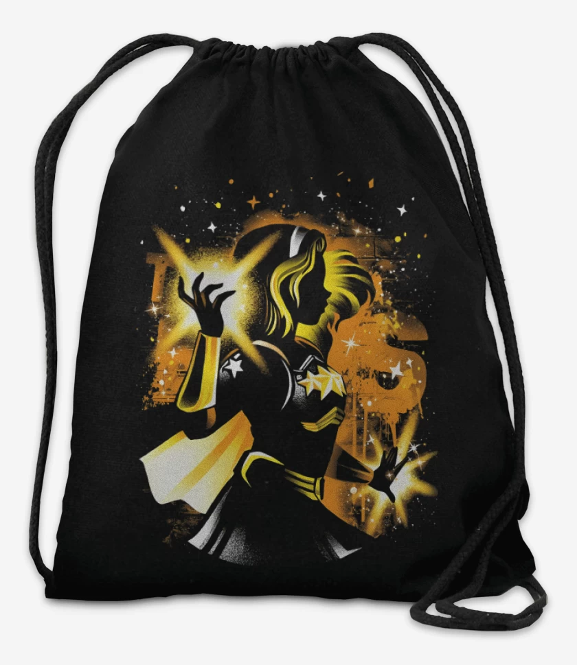 Mochila Negro de Luz Estelar