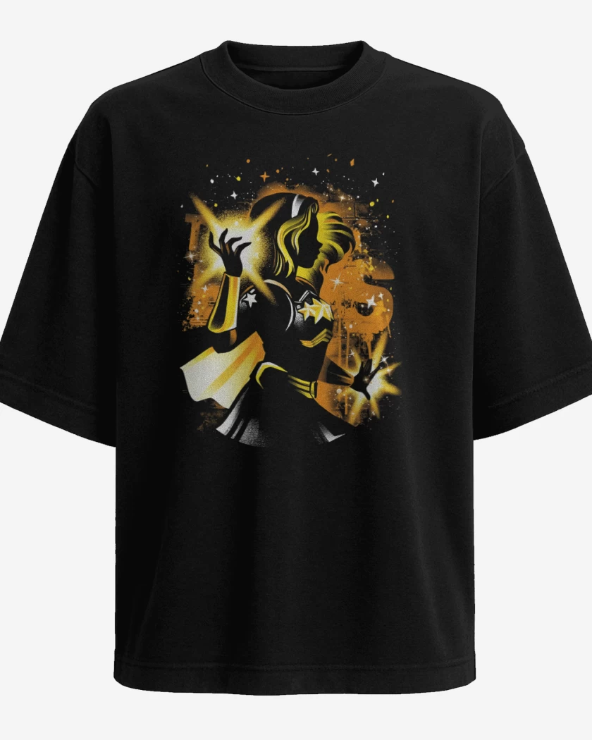 Polera Oversize Luz Estelar
