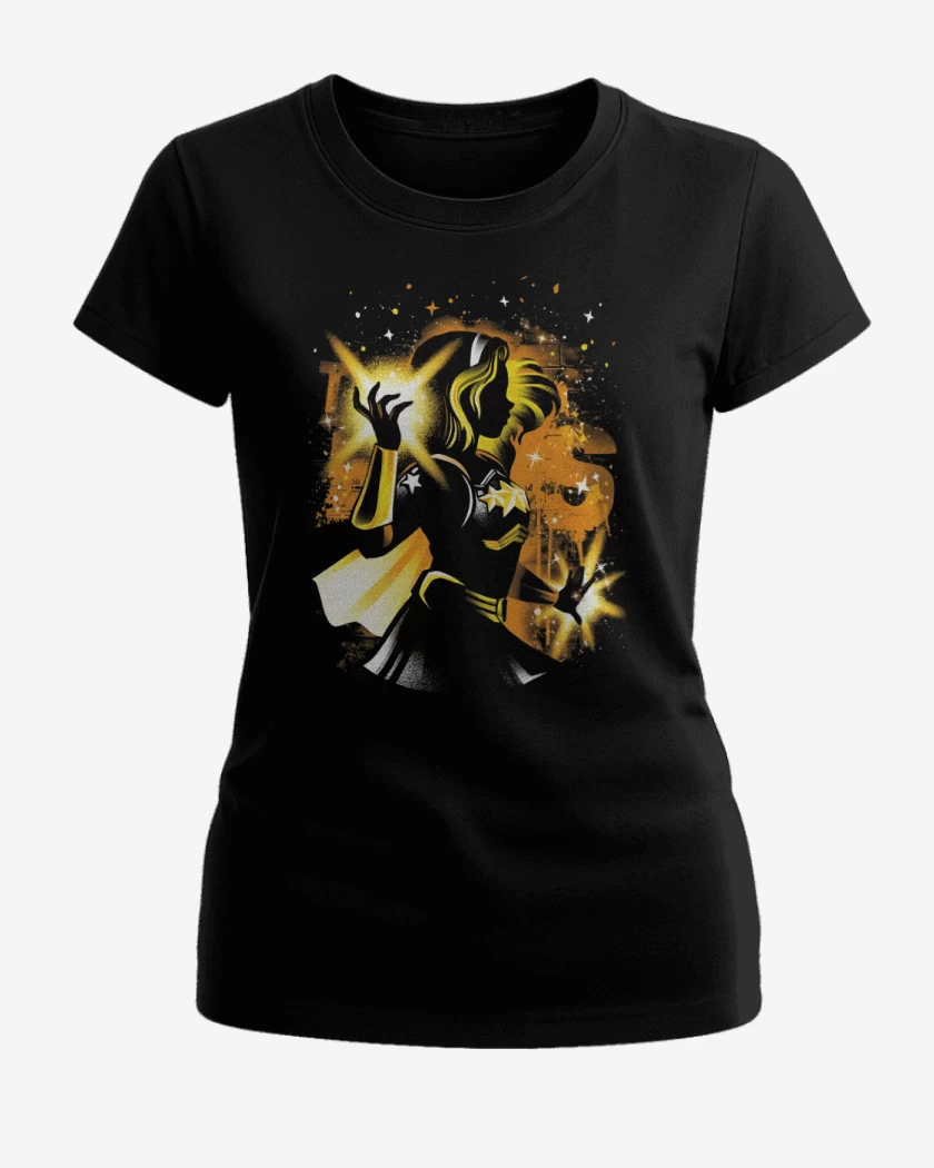 Polera de Mujer Negro de Luz Estelar
