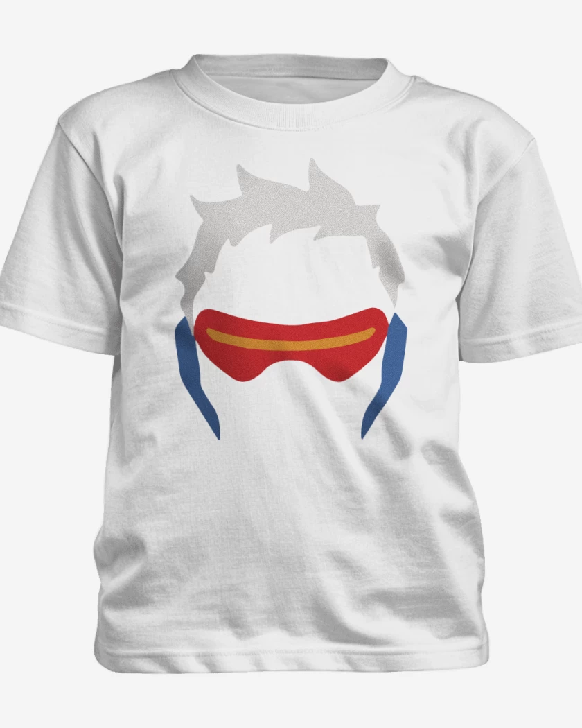 Polera de niño Blanco de Soldier 76