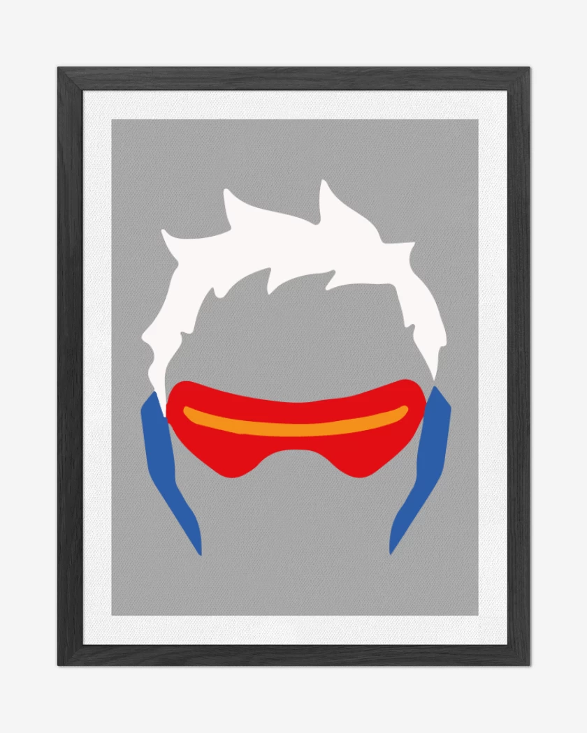 Cuadro decorativo Gris Melange de Soldier 76