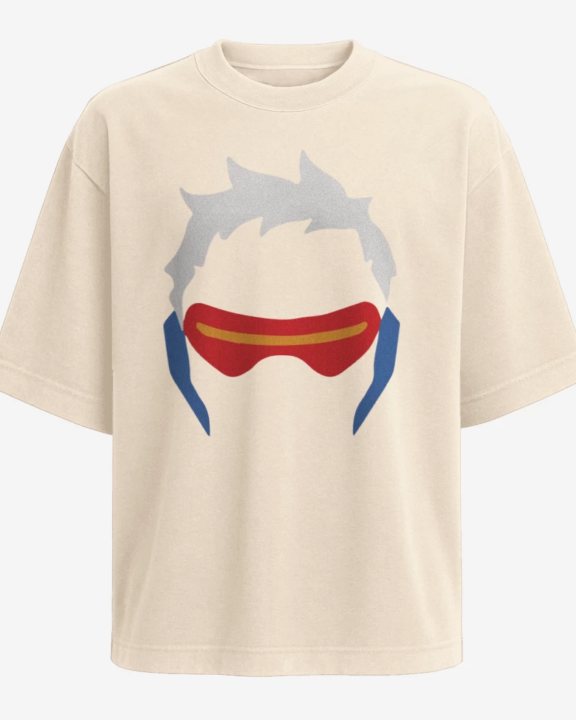 Polera Oversize Beige de Soldier 76