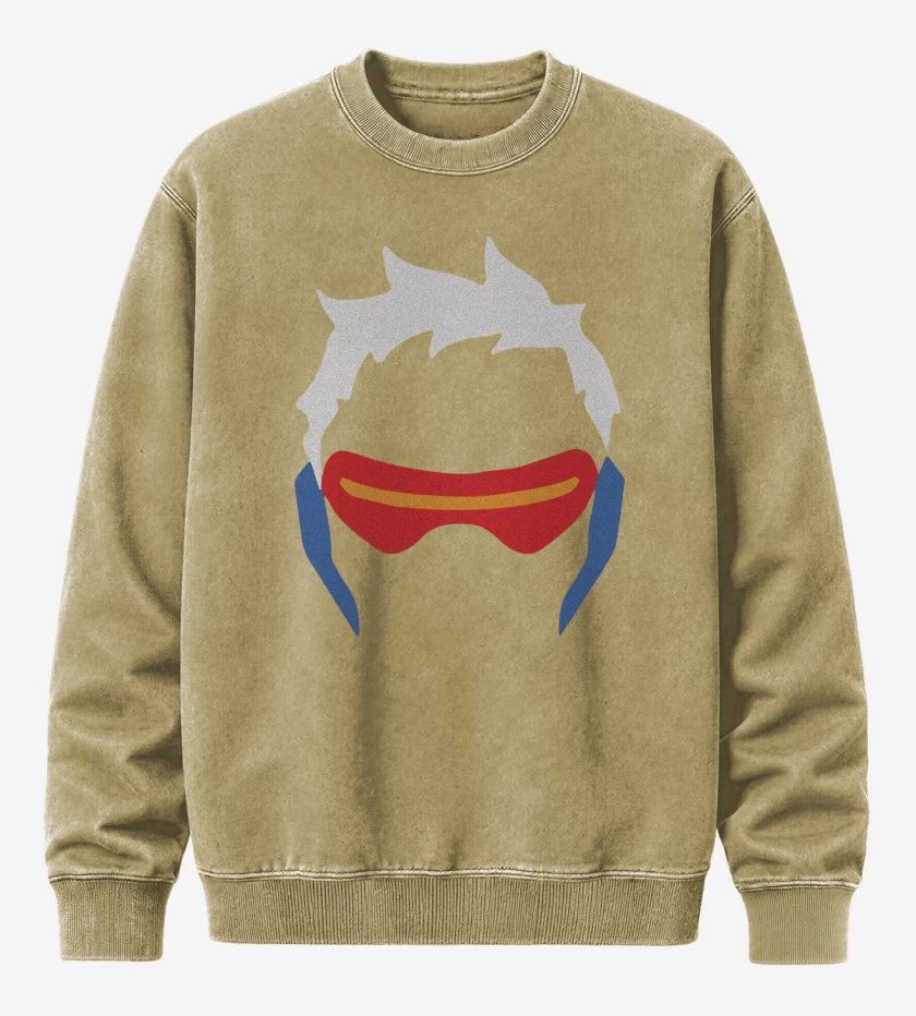 Poleron Polo Acid Wash Beige de Soldier 76