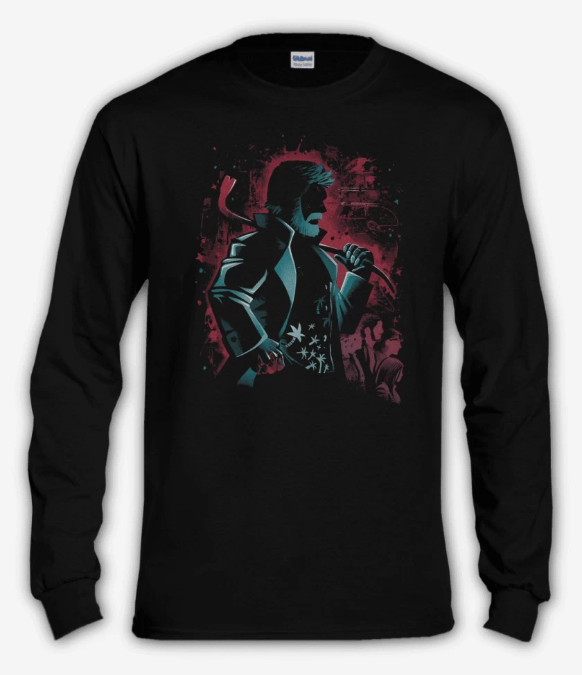 Polera manga larga Negro de El Carnicero 