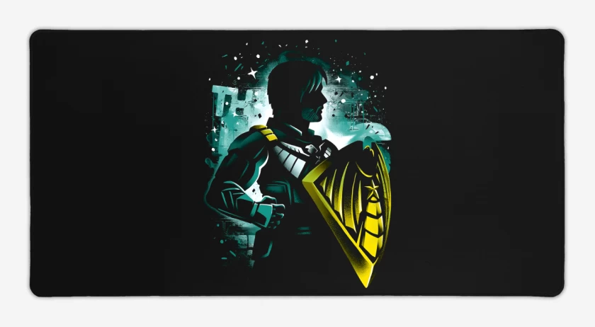 Mouse pad Gamer Negro de El Capo
