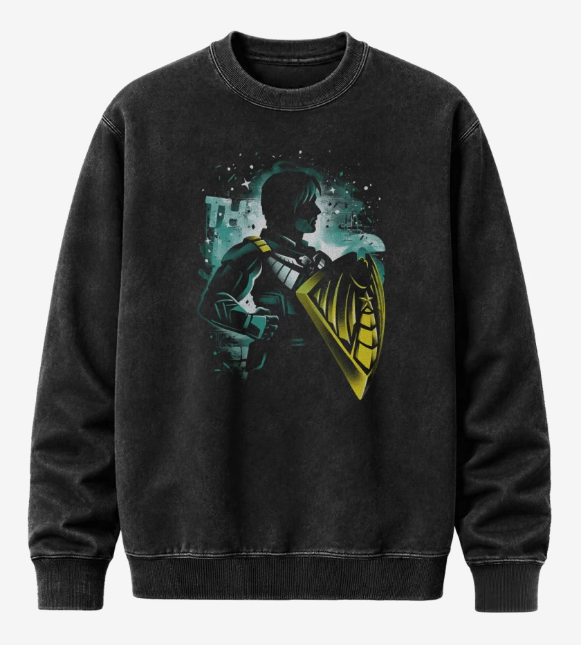 Poleron Polo Acid Wash Negro de El Capo