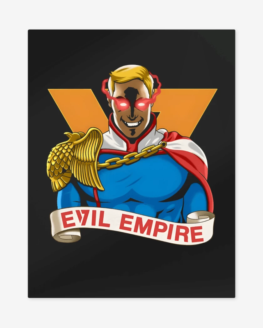 Print metalico Negro de V Empire