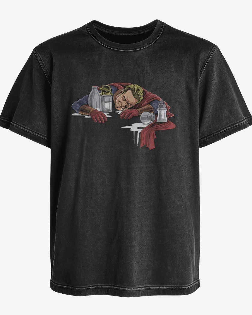 Polera desgastada El Lechero