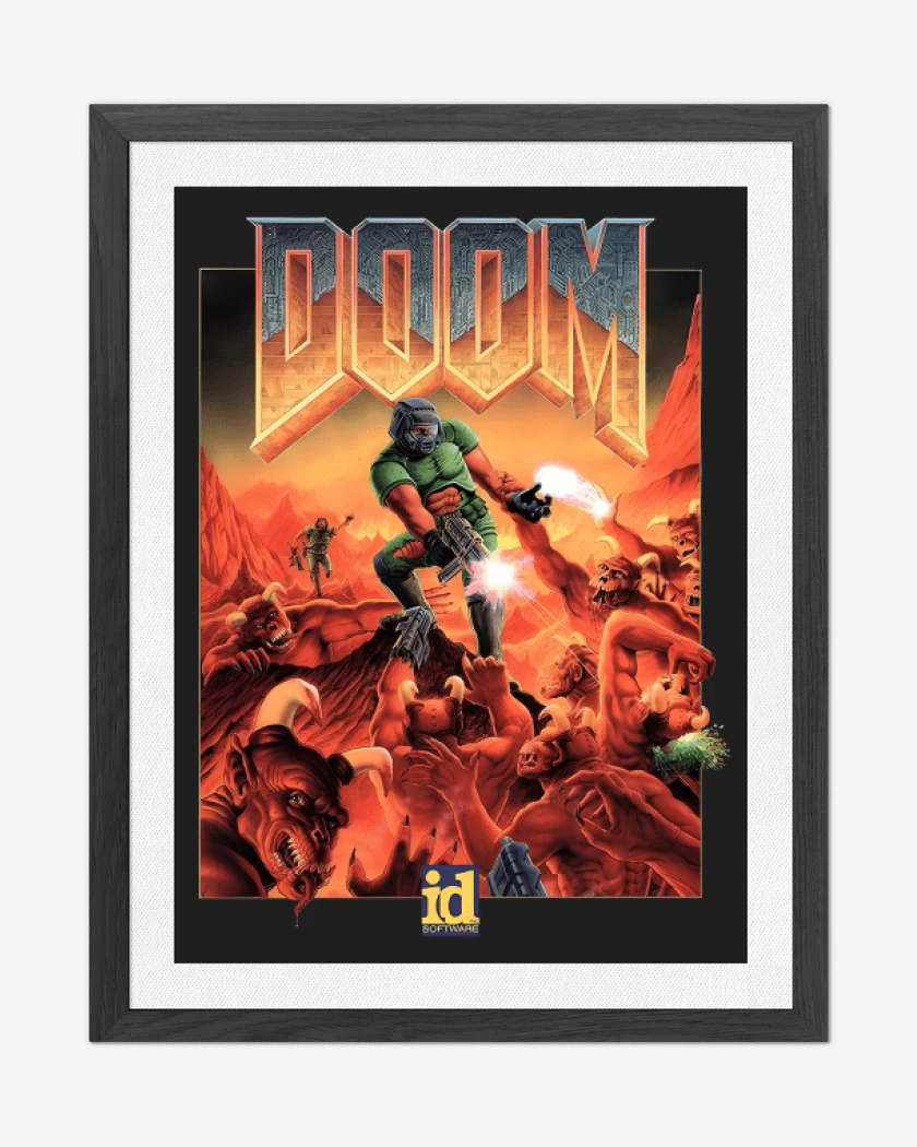 Cuadro decorativo Negro de Doom