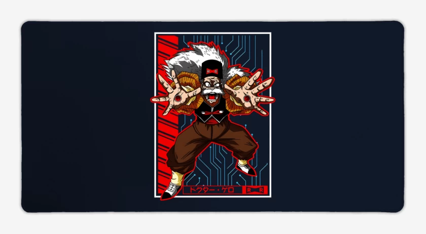Mouse pad Gamer Dr Maki Gero