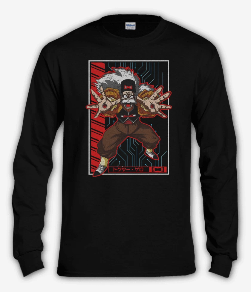 Polera manga larga Dr Maki Gero