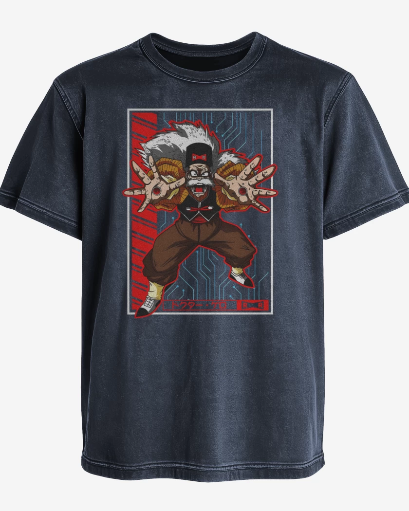 Polera desgastada Dr Maki Gero