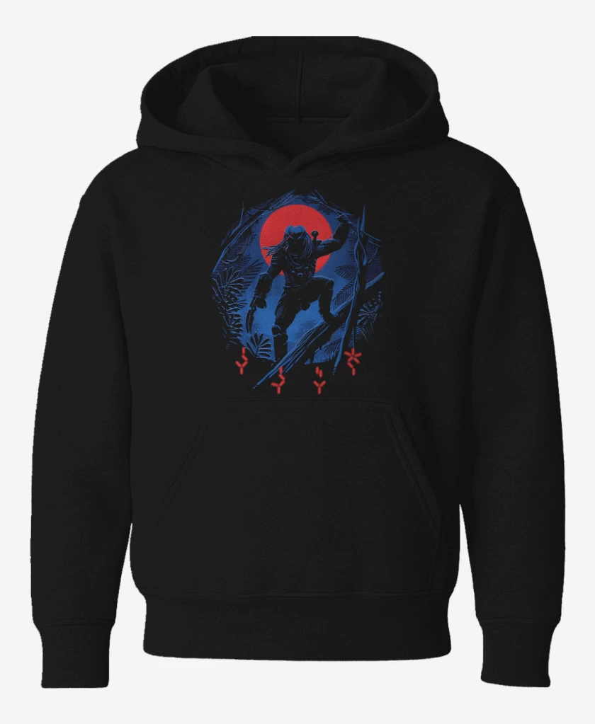 Poleron de niño Negro de El demonio de la selva
