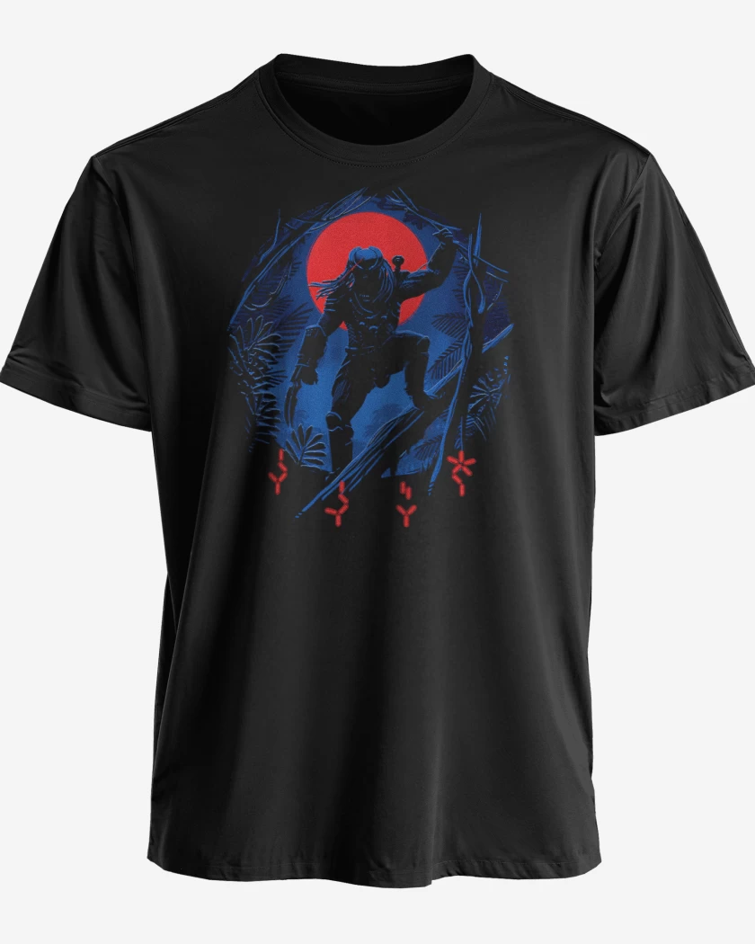 Polera premium Negro de El demonio de la selva