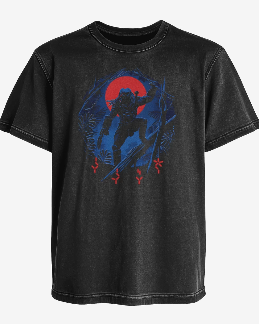 Polera desgastada El demonio de la selva
