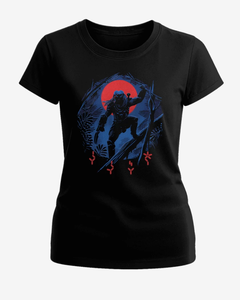Polera de Mujer Negro de El demonio de la selva
