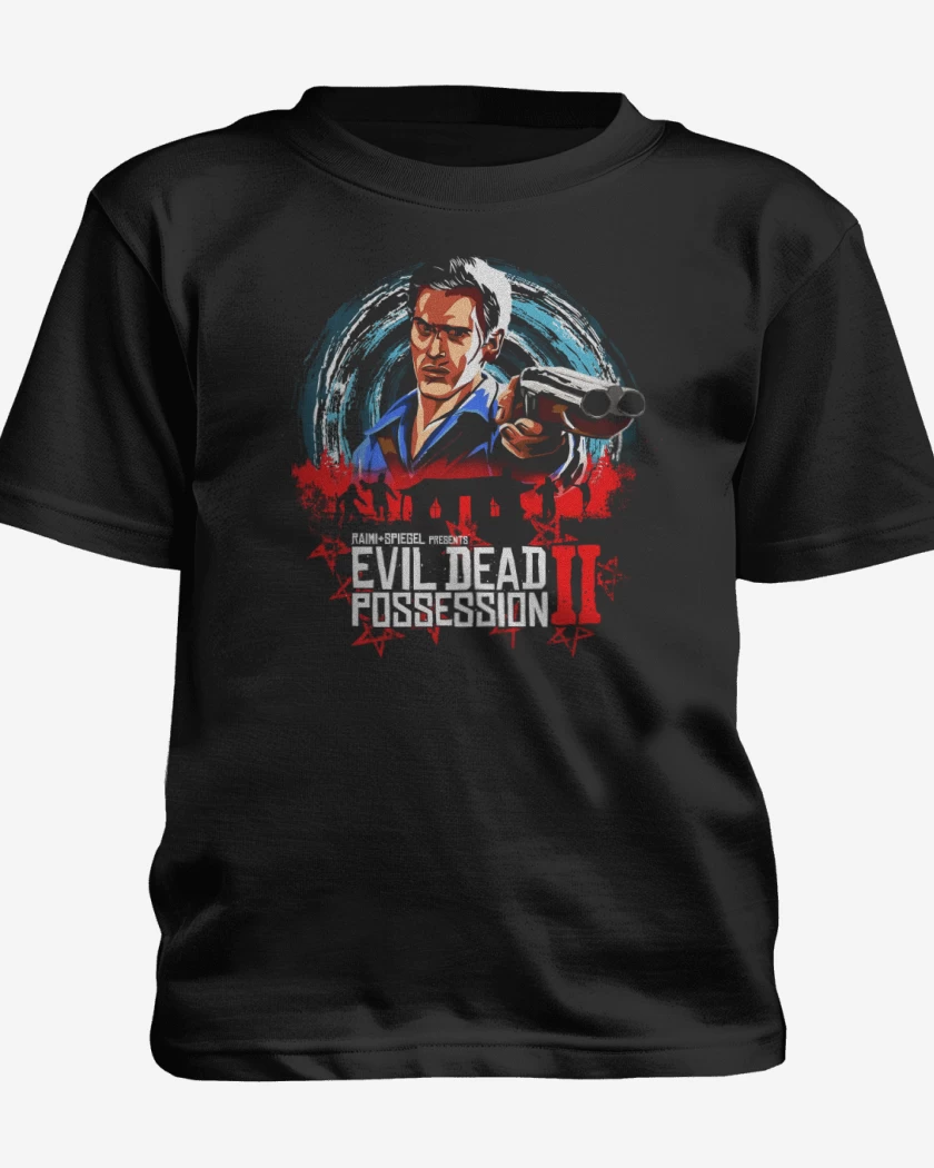 Polera de niño Negro de Evil Dead Possession II