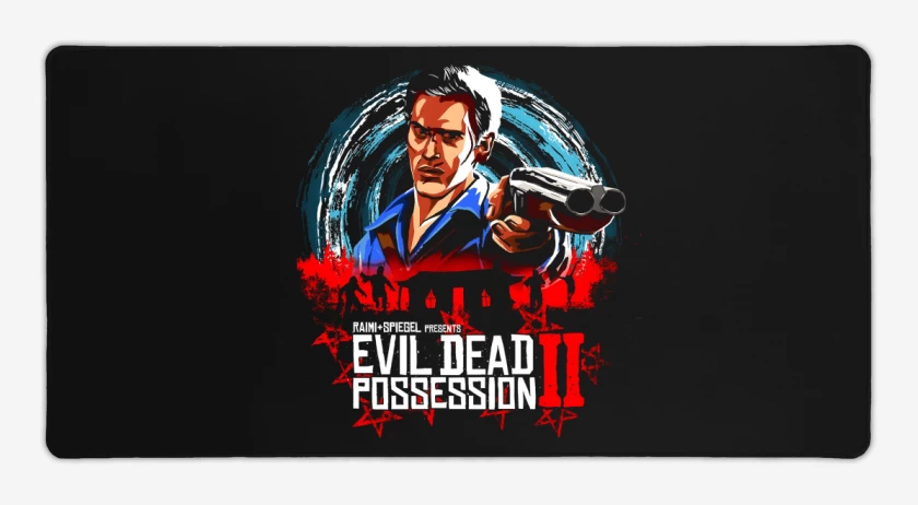 Mouse pad Gamer Negro de Evil Dead Possession II
