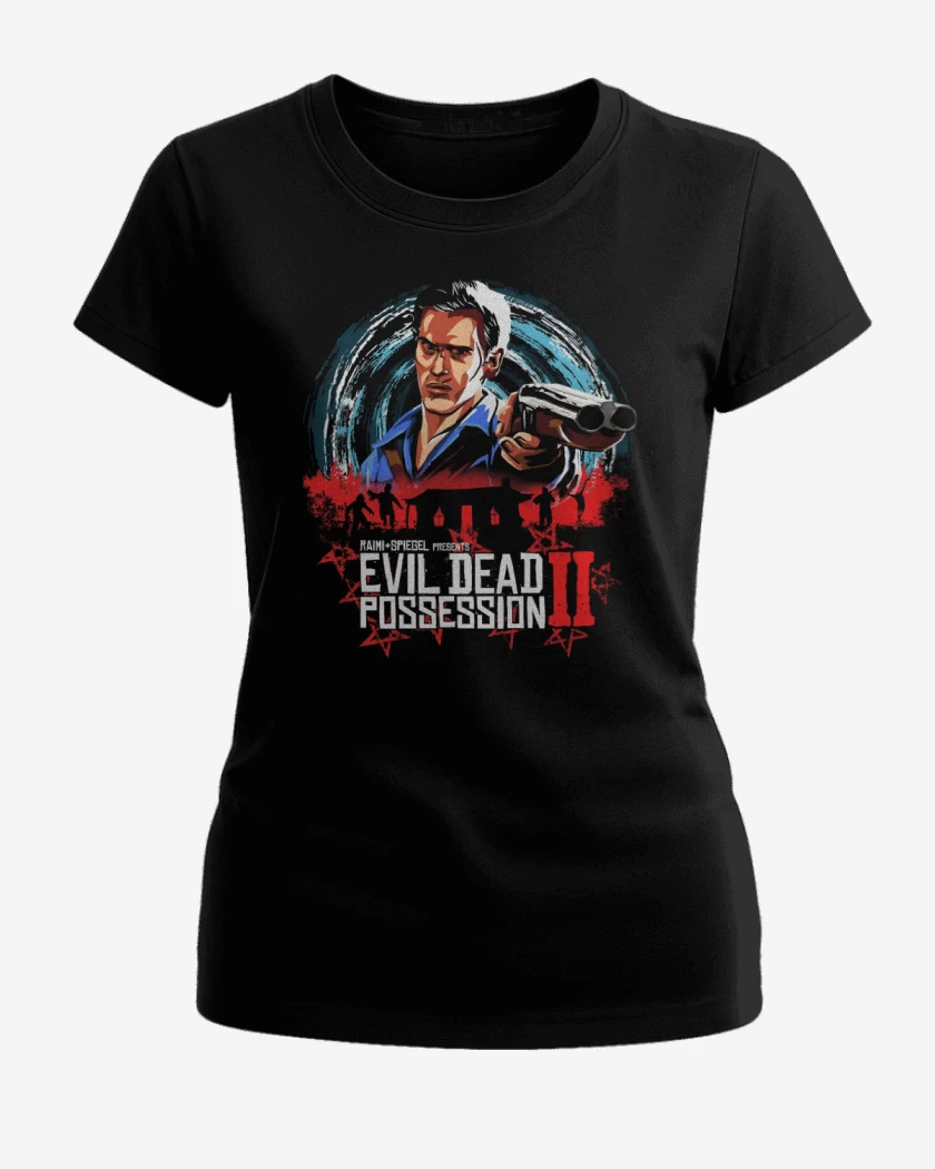 Polera de Mujer Negro de Evil Dead Possession II