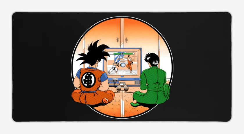 Mouse pad Gamer Pelea de Anime