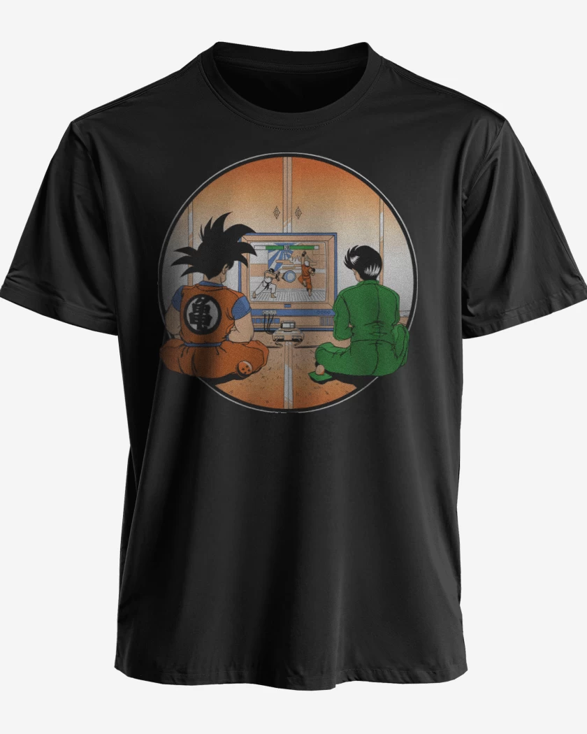 Polera Pelea de Anime
