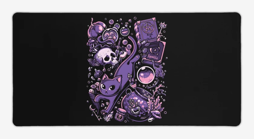 Mouse pad Gamer Ingredientes para Brujería