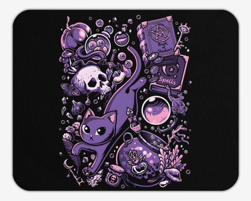 Mousepad Ingredientes para Brujería