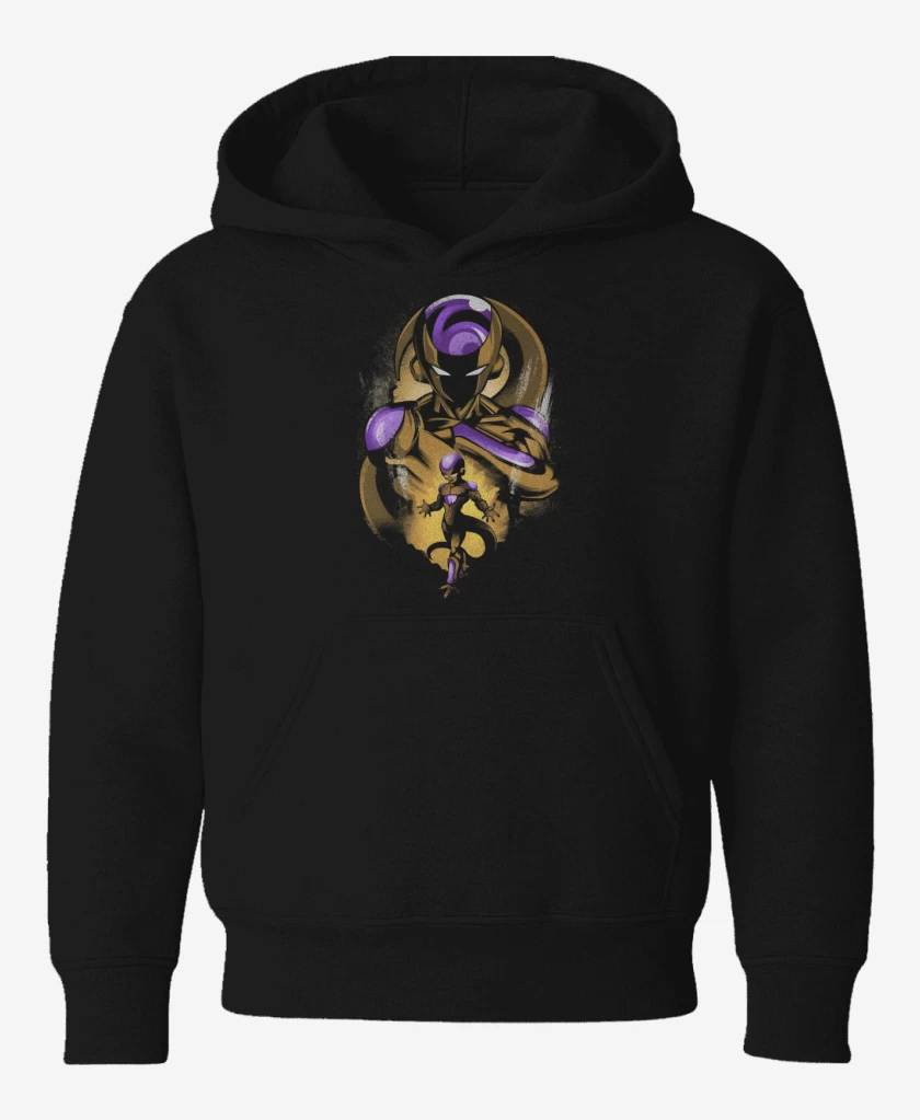 Poleron de niño Negro de Golden Freeza