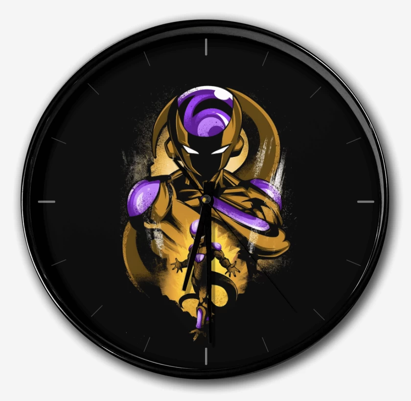 Reloj Negro de Golden Freeza