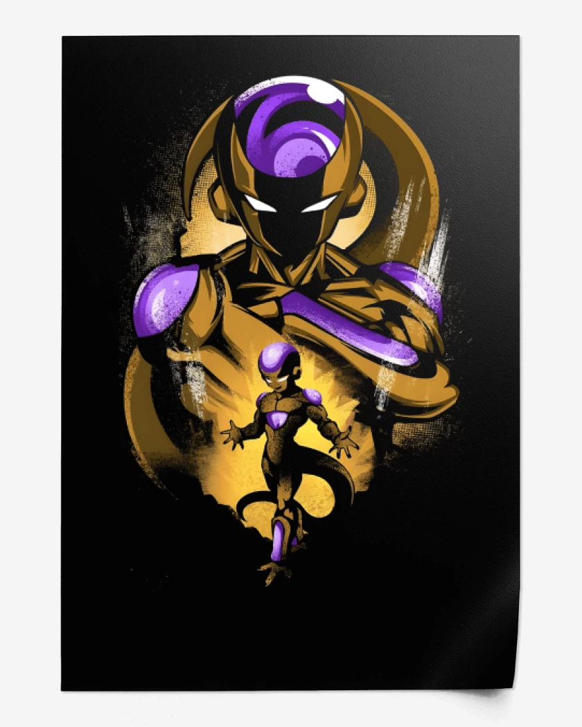 Print Golden Freeza