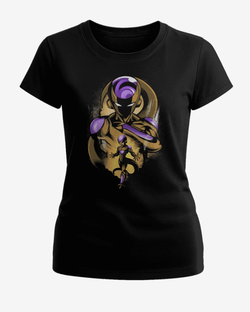 Polera de Mujer Negro de Golden Freeza