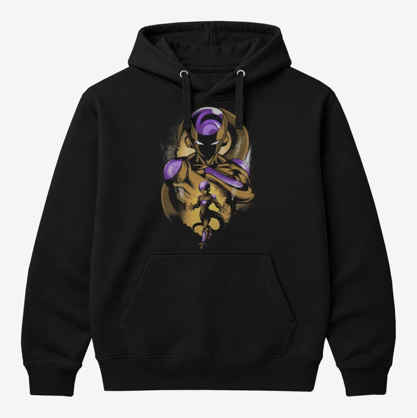 Polerón Canguro Negro de Golden Freeza