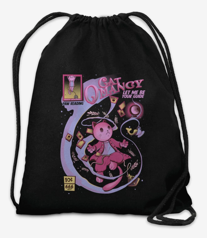 Mochila Negro de CatOmancy