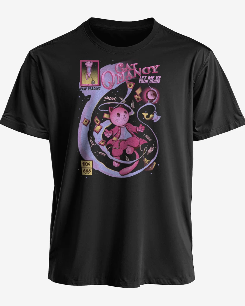 Polera premium Negro de CatOmancy